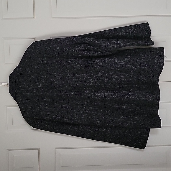 Touch men's vintage black and white one button blazer sz L unisex - Picture 2 of 5